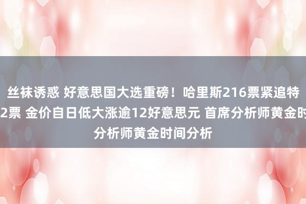 丝袜诱惑 好意思国大选重磅！哈里斯216票紧追特朗普232票 金价自日低大涨逾12好意思元 首席分析师黄金时间分析