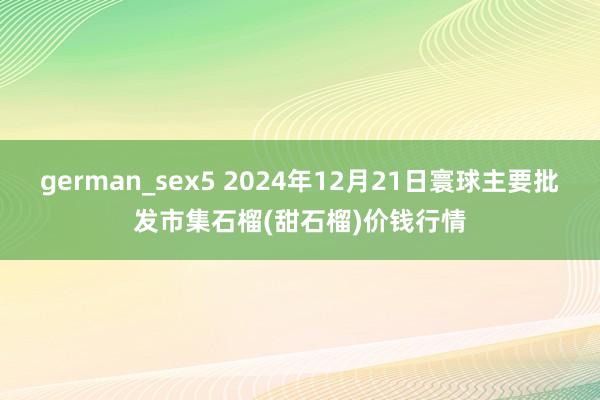 german_sex5 2024年12月21日寰球主要批发市集石榴(甜石榴)价钱行情